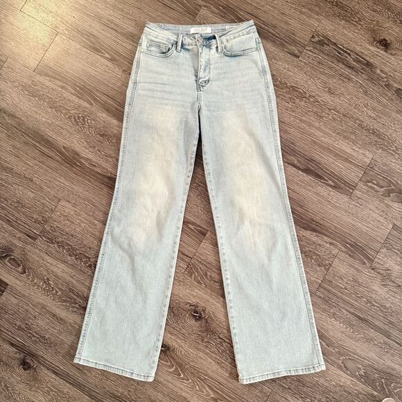 Judy Blue High Rise Tummy Control Vintage Wash Straight Jeans - Picture 1 of 8